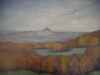 Ernst Heeber: Hohenstaufen von der Autobahn, 1973